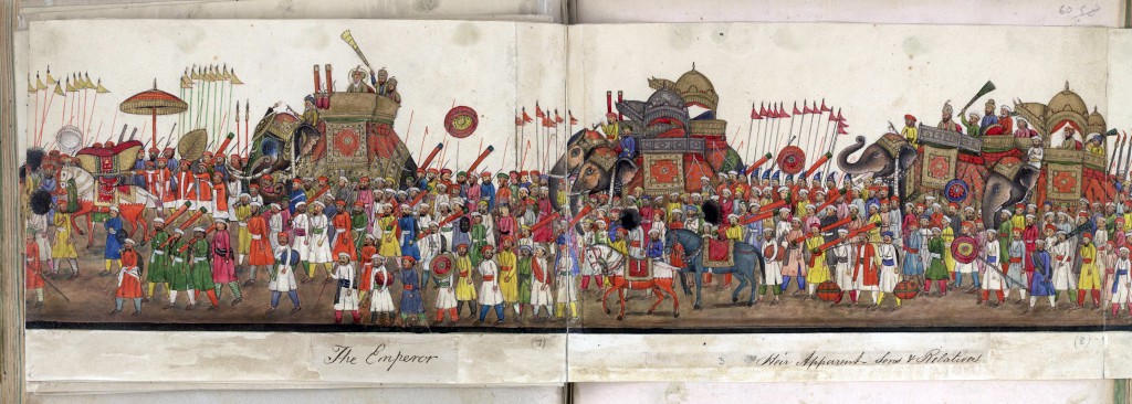 procession of Emperor Bahadu