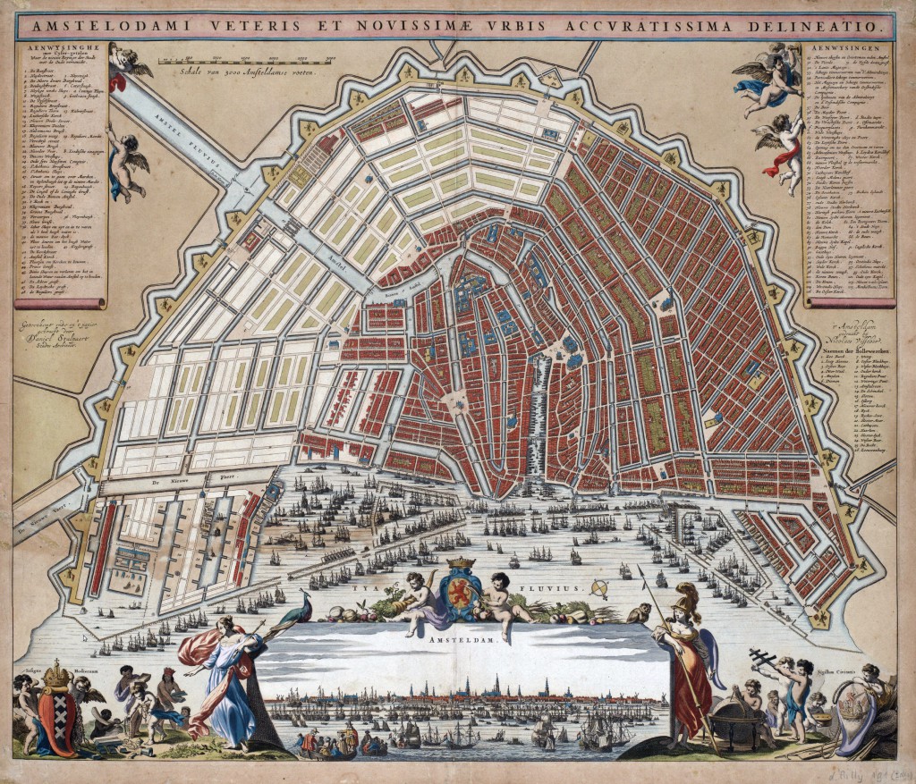 Daniel Stalpaelt - map of Amsterdam