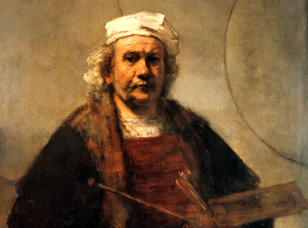 Rembrandt_Self_Portrait_with_Two_Circles_detail