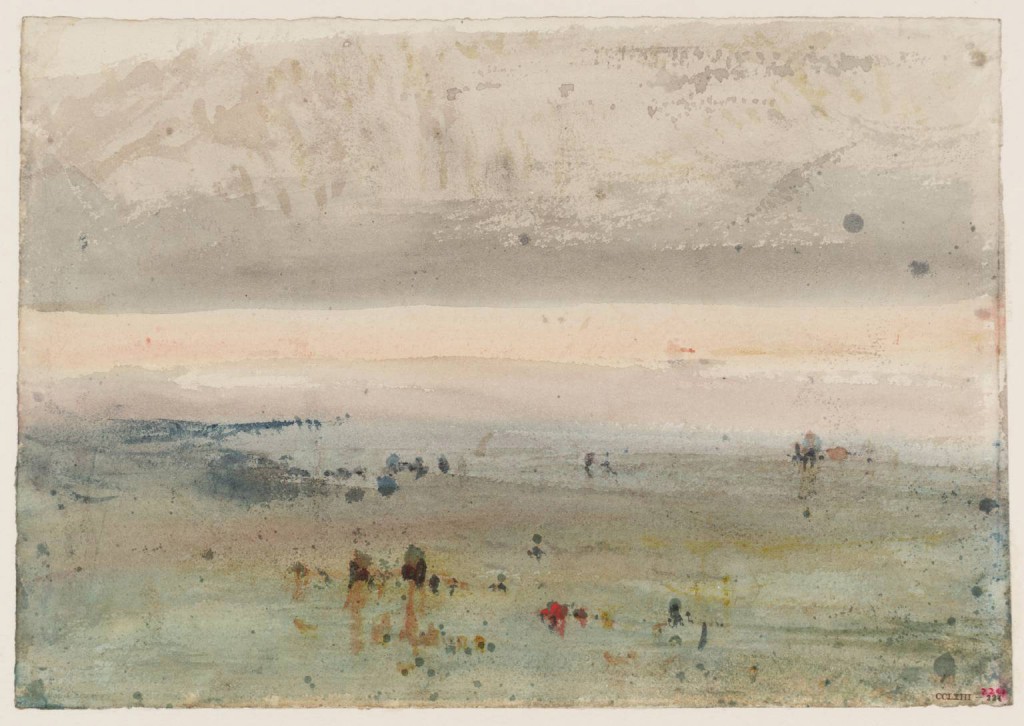 On the Sea Shore circa 1830-5 by Joseph Mallord William Turner 1775-1851