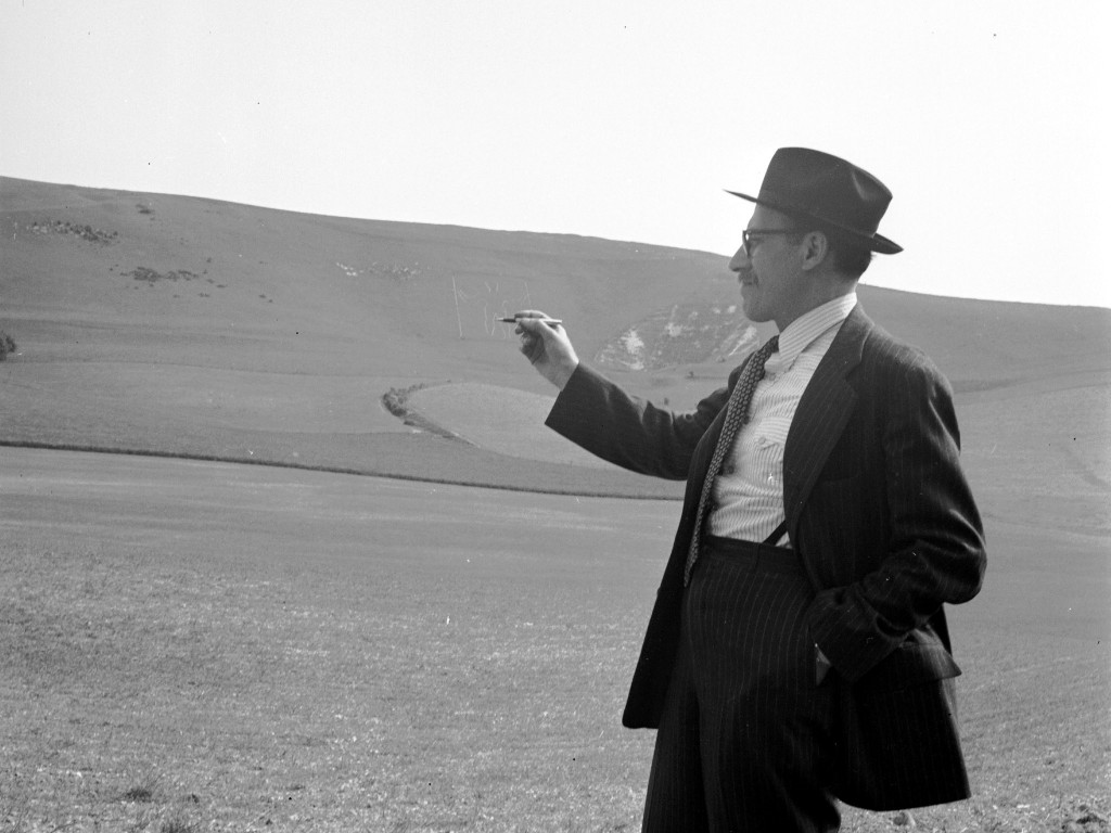 Portrait of Saul Steinberg by Lee Miller